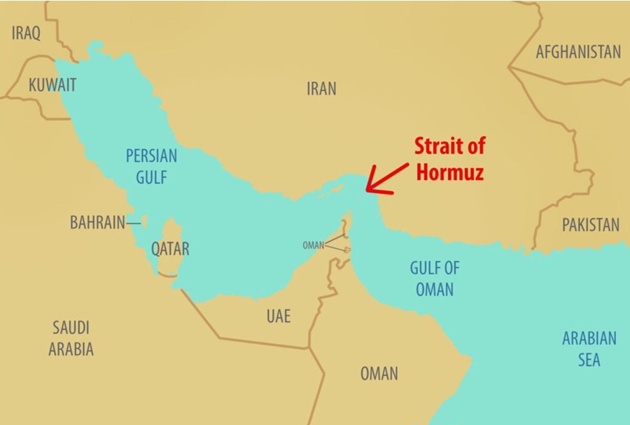 Strait of Hormuz Map